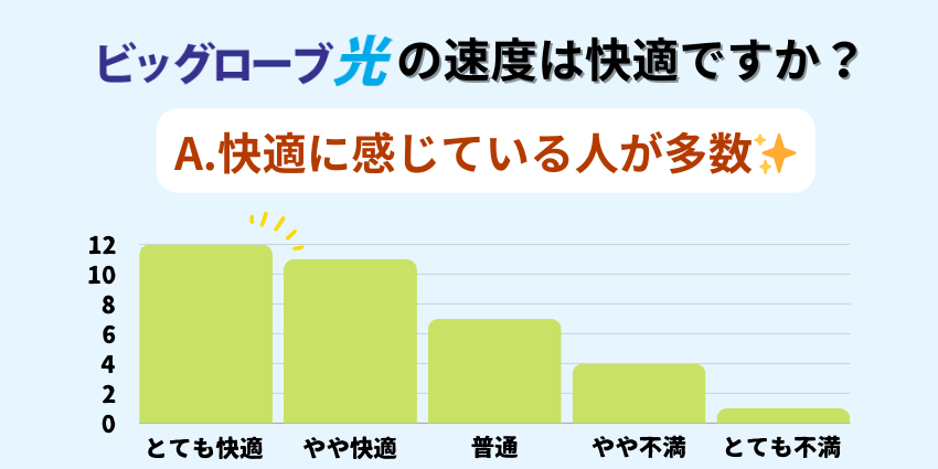 ビッグローブ光アンケート調査結果