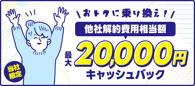 ビッグローブ光×アウンカンパニー|乗り換え特典